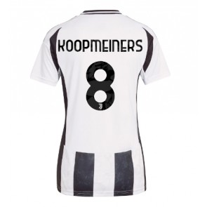 Juventus Teun Koopmeiners #8 Dámské Domácí Dres 2024-25 Krátký Rukáv